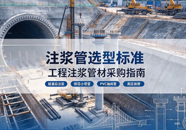 抚松注浆管选型标准